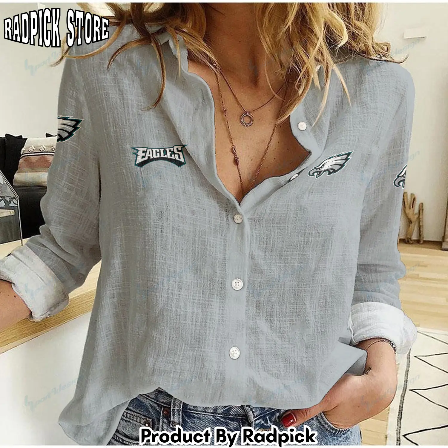 Radpick philadelphia eagles woman shirt rp662460